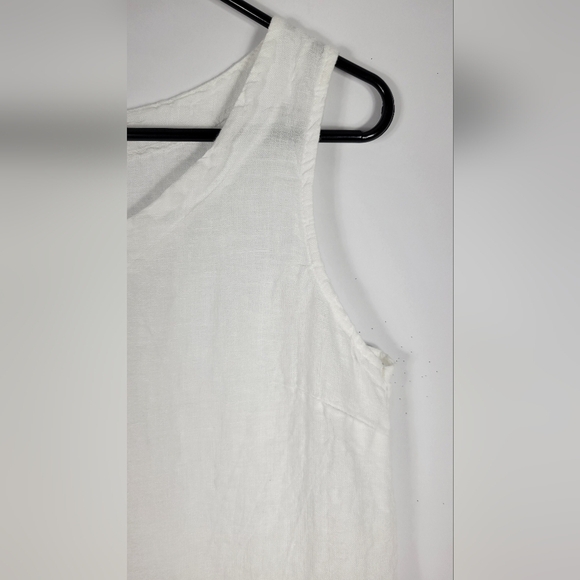 Valentina Naldi Linen Top #653 Size S - Picture 5 of 10